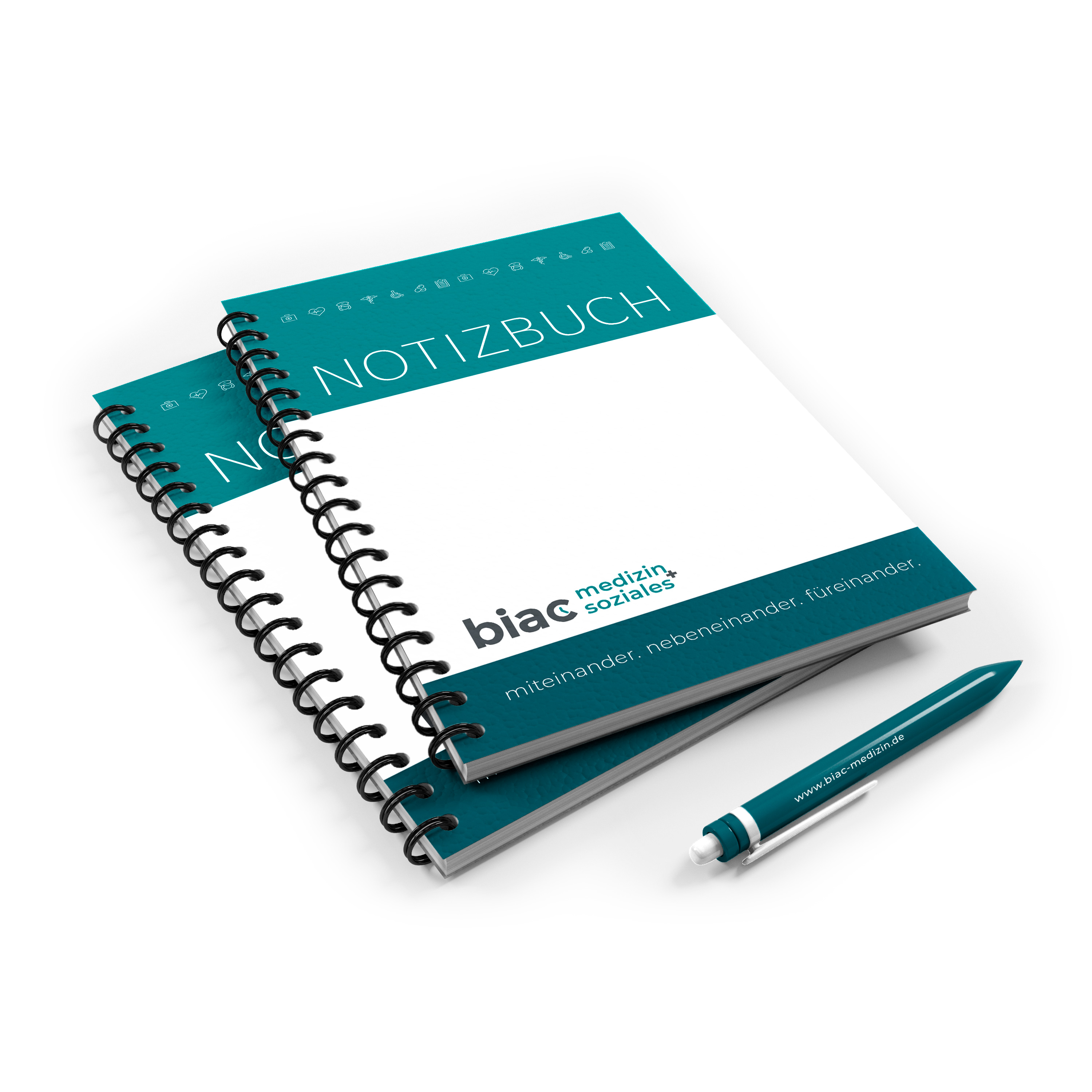 Werbemittel Notizbuch für Kunden Alternative